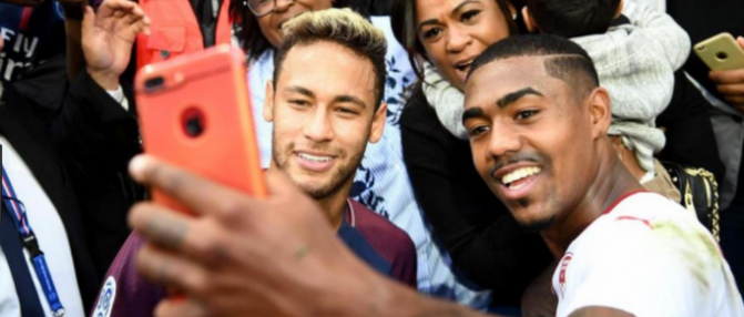 Malcom : Le selfie avec Neymar qui fait débat