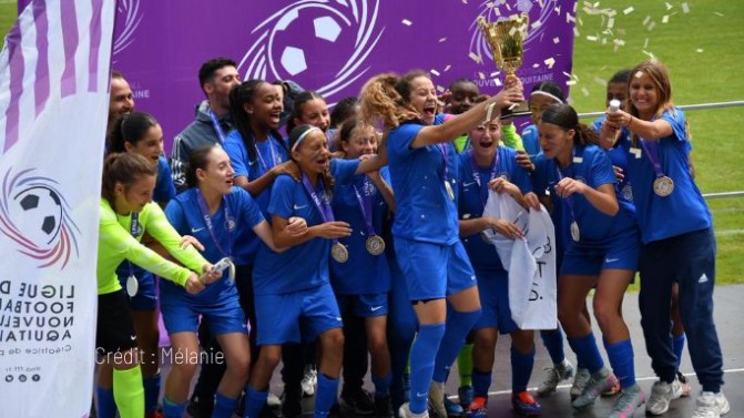 Girondins : Les U15 féminines remportent la Coupe de Nouvelle-Aquitaine