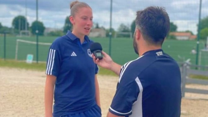 Girondins D3F : Mathilde Meunier quitte le club pour une nouvelle aventure au Canada