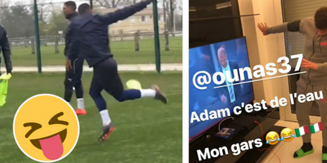 Le Zap : Malcom régale à l'entraînement, Ounas c'est de l'eau