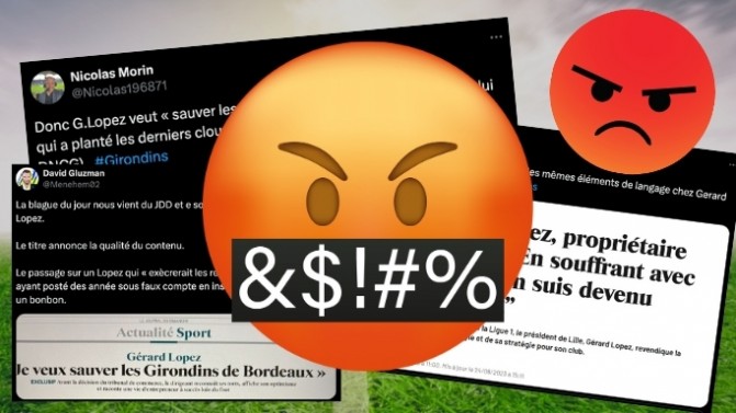 Girondins : Les 4 réactions cinglantes qui raillent la défense de Gérard Lopez dans le JDD