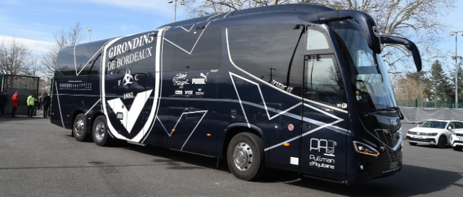 Les Girondins mettent leur bus à disposition de l'ARS