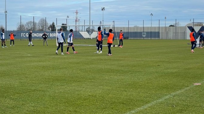 Girondins : Abou Ba et Jan Hoekstra absents à l’entraînement collectif