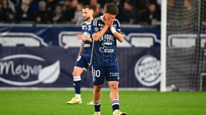 Les Girondins de Bordeaux sauvent les meubles face au Paris FC