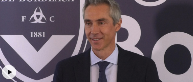 Paulo Sousa définit son plan de travail pour la fin de la saison