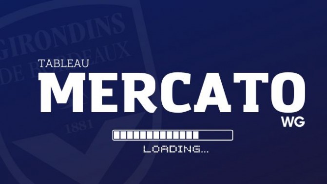 Le tableau des transferts du 29 août aux Girondins à J-3 de la clôture