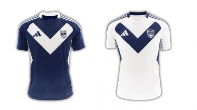 Nouveaux maillots des Girondins dévoilés pour la saison 2024-2025