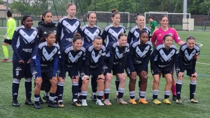 Girondins : les féminines se qualifient pour les demi-finales de la Coupe d'Aquitaine