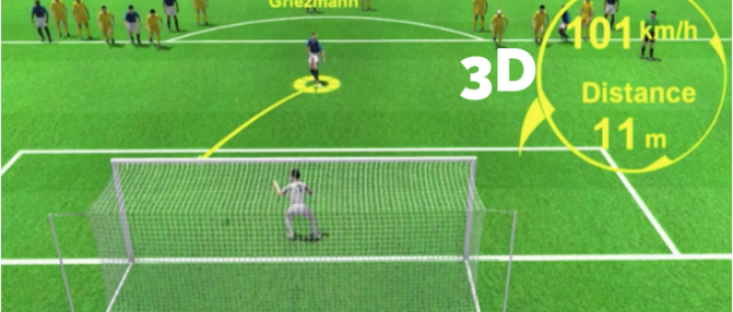 Vidéo : Les buts de France - Australie en 3D