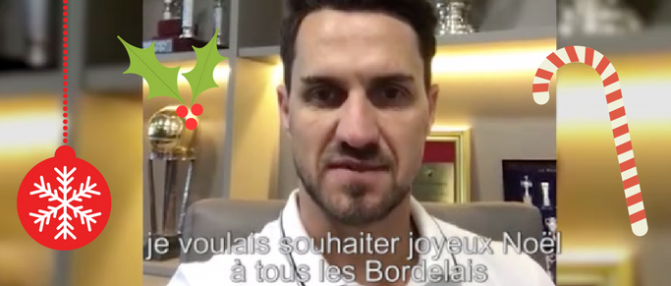 Supporters de Bordeaux : Savio vous souhaite un Joyeux Noël !