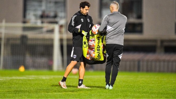 Reprise de l'entrainement aujourd'hui pour les joueurs des Girondins