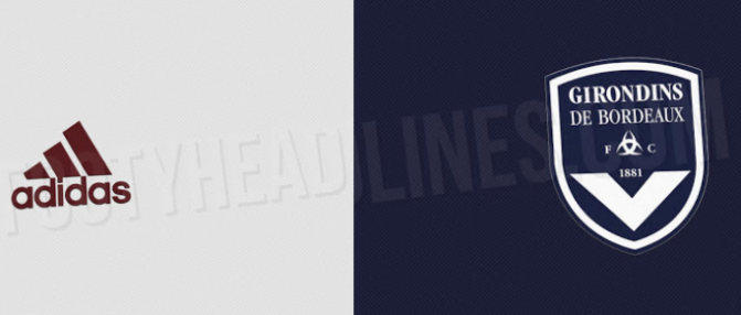 Nouveau maillot des Girondins premiers indices