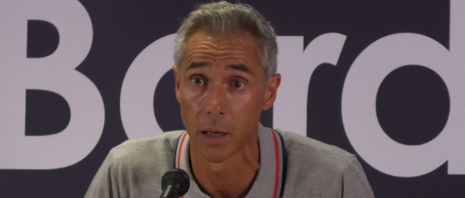 Le message de Paulo Sousa sur les réseaux sociaux