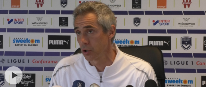 Paulo Sousa évoque sa méthode d'entraînement aux Girondins