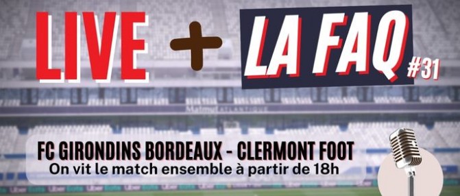 Bordeaux-Clermont : diffusé et commenté !