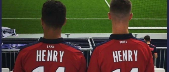 Ils avaient fait floquer leurs maillots des Girondins "Henry", le club réagit