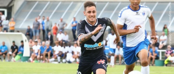 Daniel Mancini buteur avec Auxerre