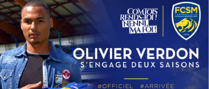 Mercato : Olivier Verdon s'engage avec le FC Sochaux [Officiel]