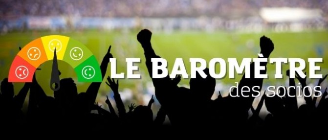 Le baromètre des socios