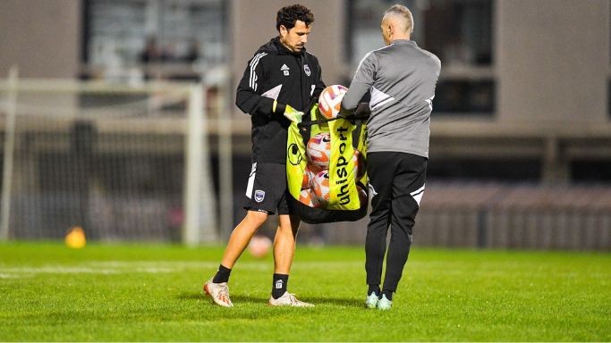 Reprise de l'entrainement aujourd'hui pour les joueurs des Girondins
