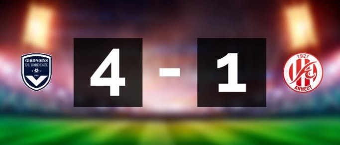 Revivez Bordeaux-Annecy (4-1)