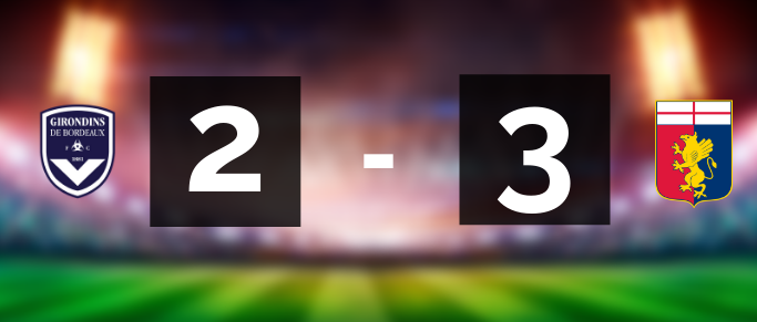 Terminé : Bordeaux - Genoa