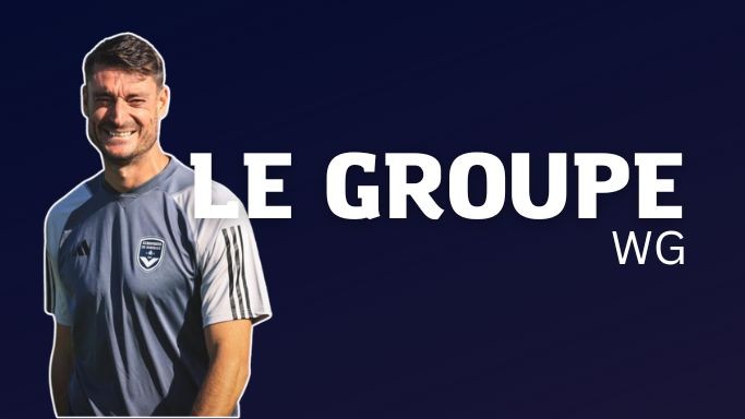 Entente SSG-Bordeaux : le groupe des Girondins avec des absents