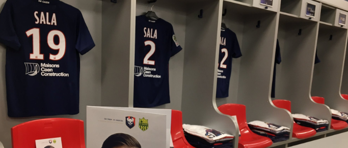 L'hommage du Stade Malherbe à Emiliano Sala