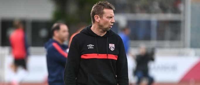 Stéphane Dumont (Guingamp) : "Les joueurs ont eu l'occasion du un partout"