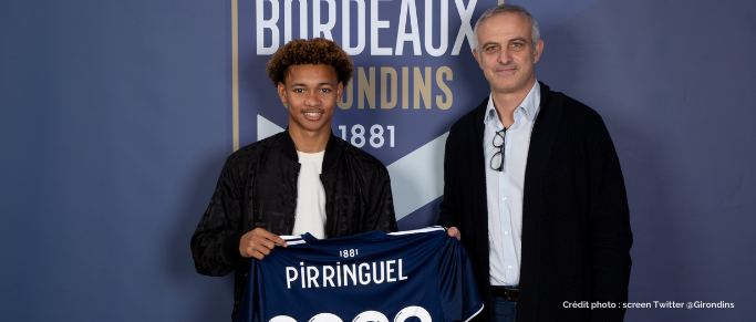 [Officiel] Lenny Pirringuel signe avec les Girondins