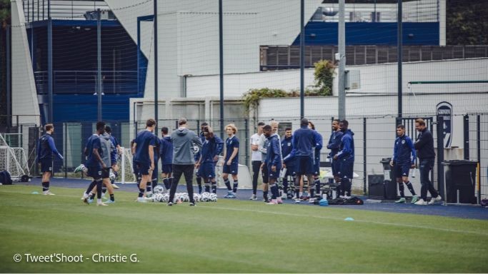 Girondins : entrainement à 10h ce vendredi