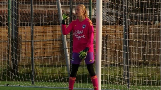 Girondins : réaction de la gardienne de but Orphée Roubine après le cleansheet face au Pau FC