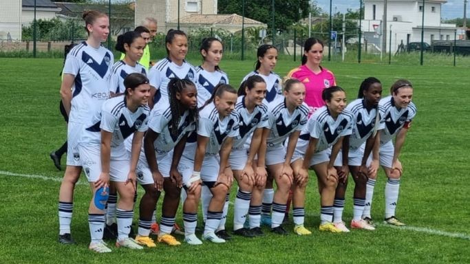 R1F : les Bordelaises cartonnent Soyaux 4 buts à 0