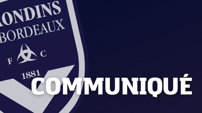 N3 : les Girondins déclarent par communiqué le forfait face au Stade Bordelais