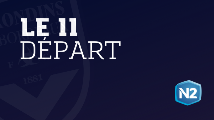 Bordeaux-La Roche VF : la composition d'équipe officielle des Girondins en 352