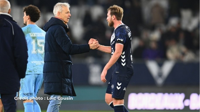 Girondins : le discours de Bruno Irlès après la victoire contre Châteaubriant (2-1)
