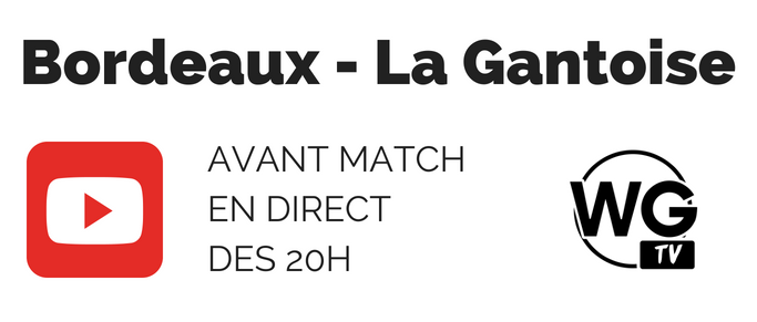 Direct vidéo : Avant match Bordeaux - La Gantoise
