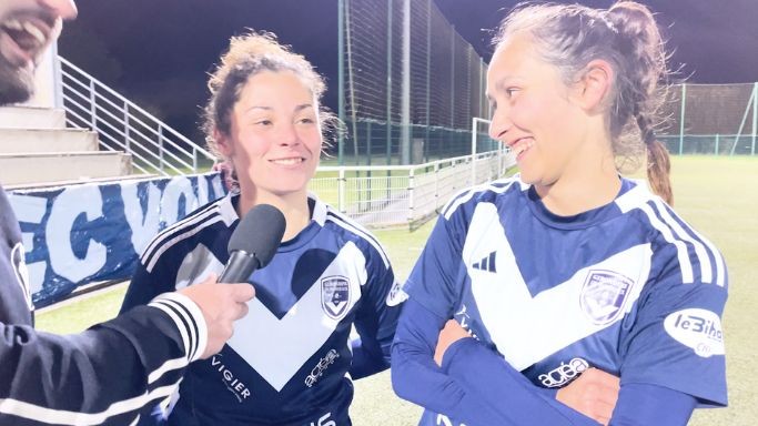 Girondins : réactions de Laurine Bruyère et Axelle Graveleau après le succès à Poitiers 4 buts à 1