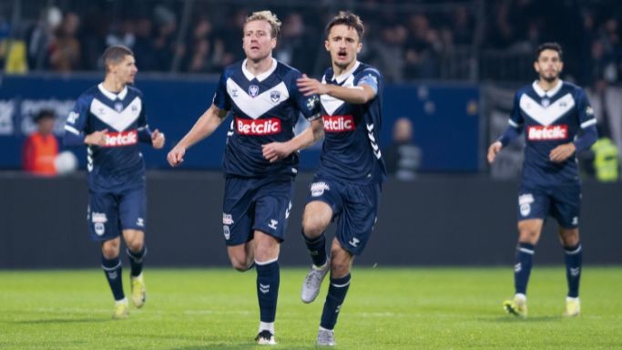 Jean Grillot in action during his time at Bordeaux, pictured in WebGirondins coverage.